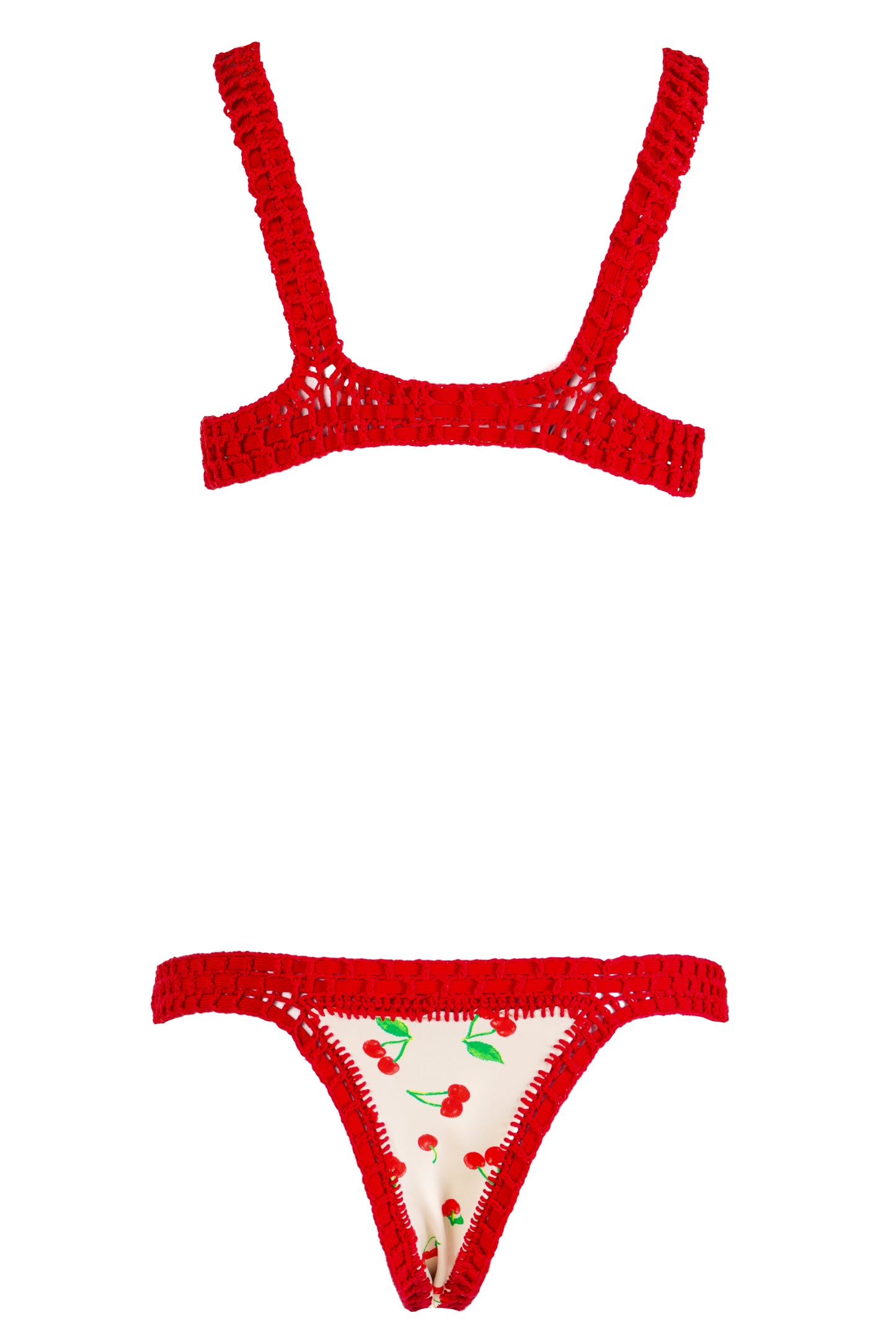COPACABANA-LYCRA CEREJA