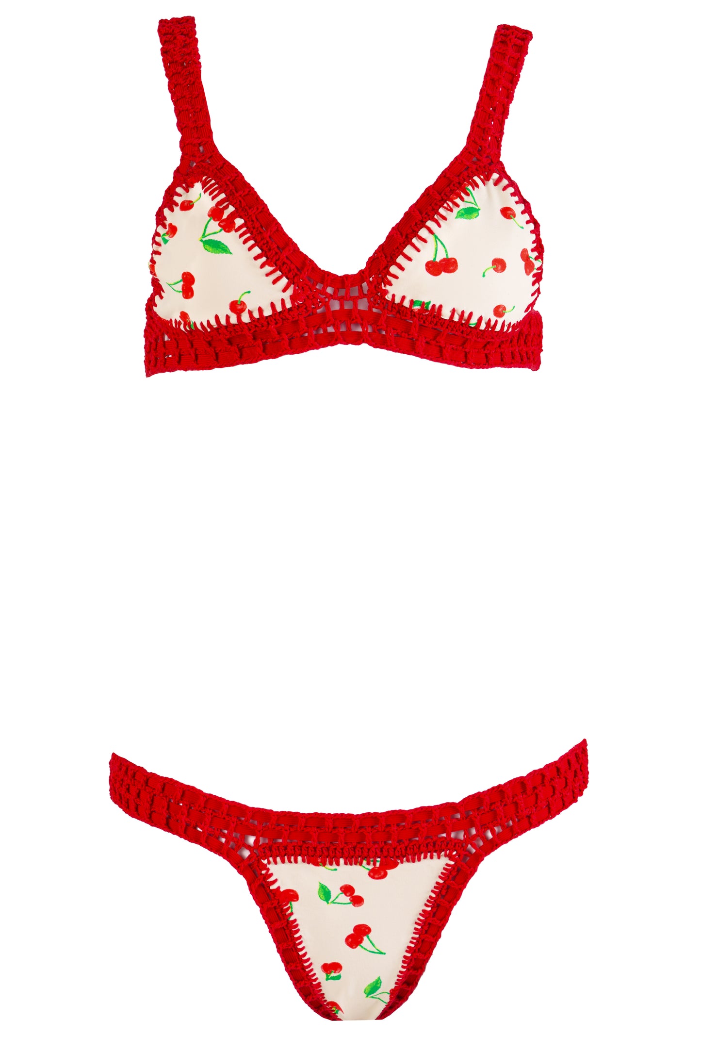 COPACABANA-LYCRA CEREJA