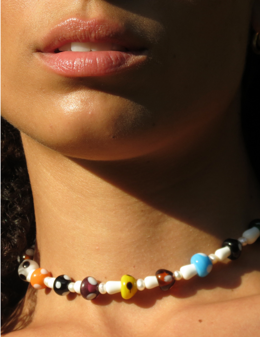 Candy Mushroom Necklace