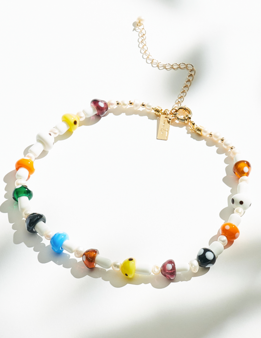 Candy Mushroom Necklace